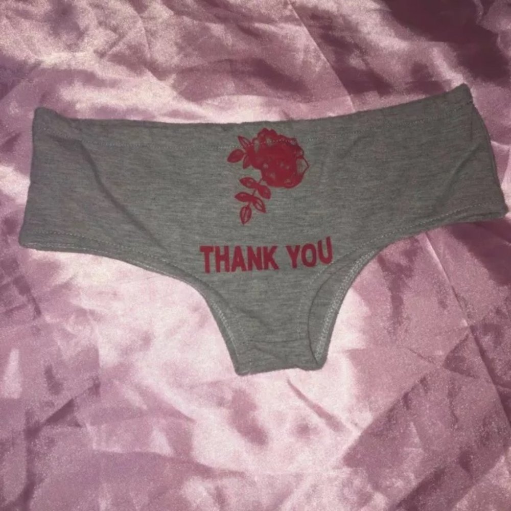 O’ Mighty Thank You Gray Panties